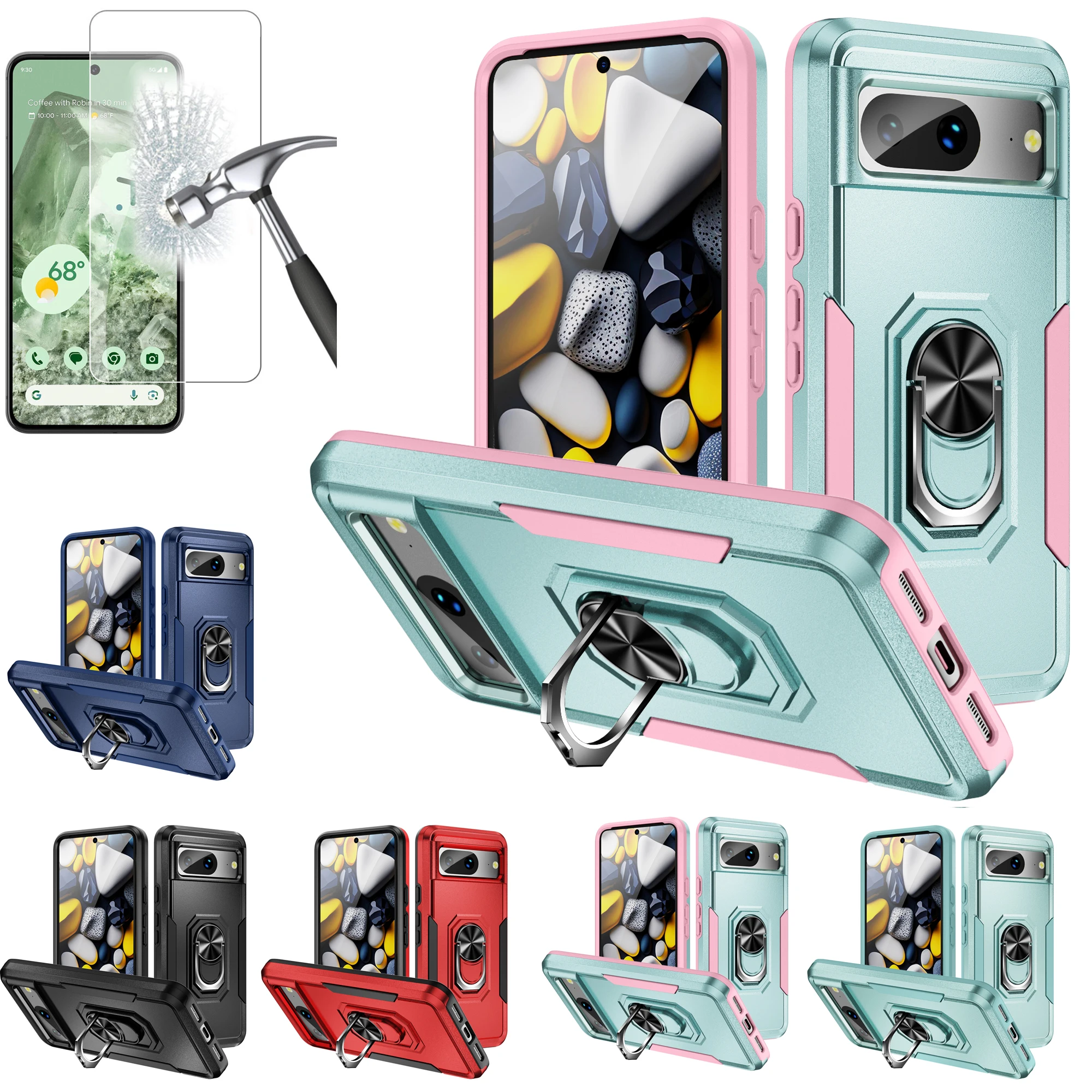 Кольцо-держатель для Google Pixel 6/6a/6 Pro/7/7a/7 Pro/8/8 Pro