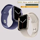 Силиконовый ремешок для Apple watch series 7 band 45 мм 41 мм 44 мм 40 мм, резиновые браслеты Smart 6543 se 4238 мм, декоративные аксессуары