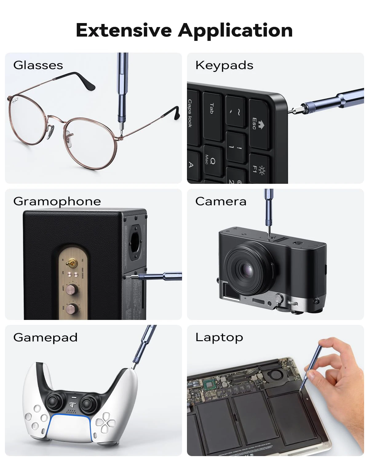 Набор прецизионных отверток 49 в 1 профессиональный ручной мини-набор