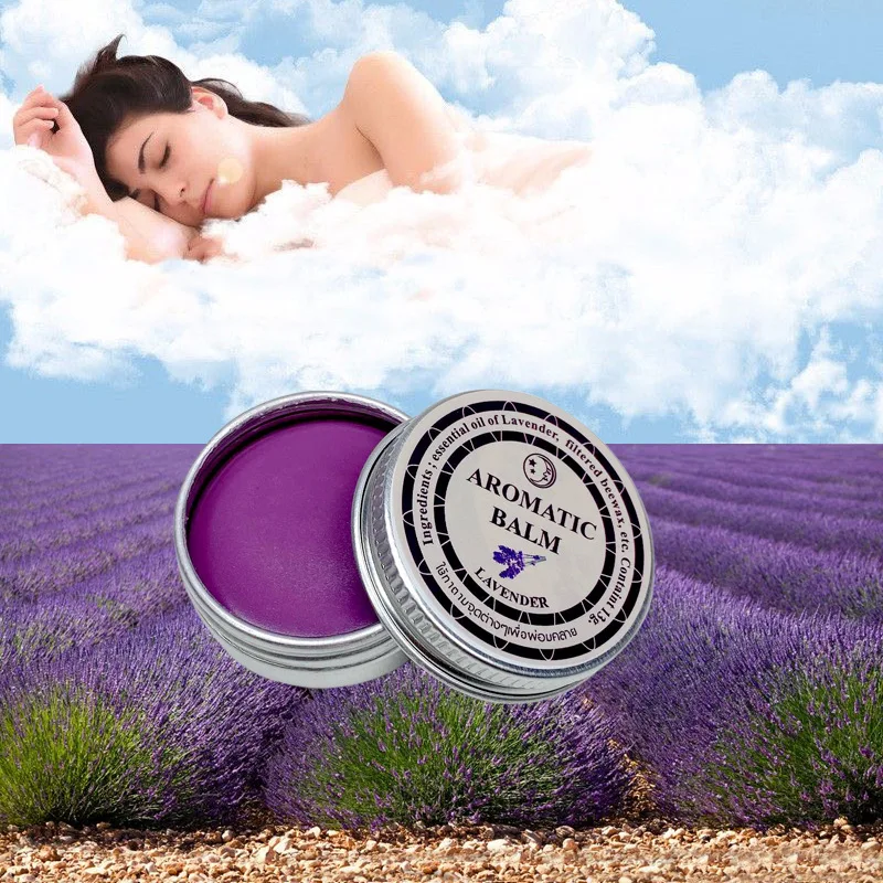 

Effective Sleep Lavender Balm Treats Insomnia Soothes Mood Stress Anxiety Relief Cream
