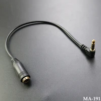 90 degree black 3 5mm angle ctia to omtp audio headphones handsfree earphones converter cable