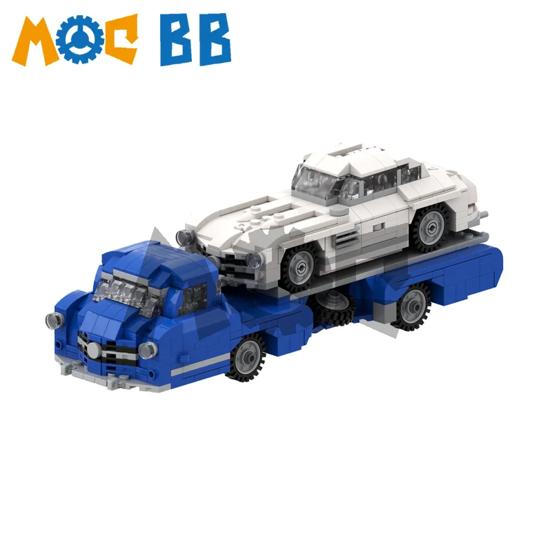 

Конструктор MOC маленький транспортер, совместимый со строительными блоками LE Tech, сборные Игрушки для мальчиков и девочек, праздничные подар...
