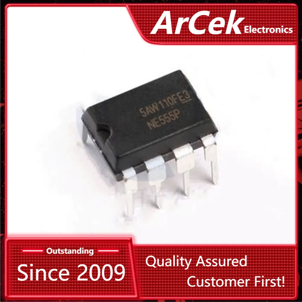 

10pcs/lot New NE555 NE555P NE555N PRECISION TIMERS IC DIP-8