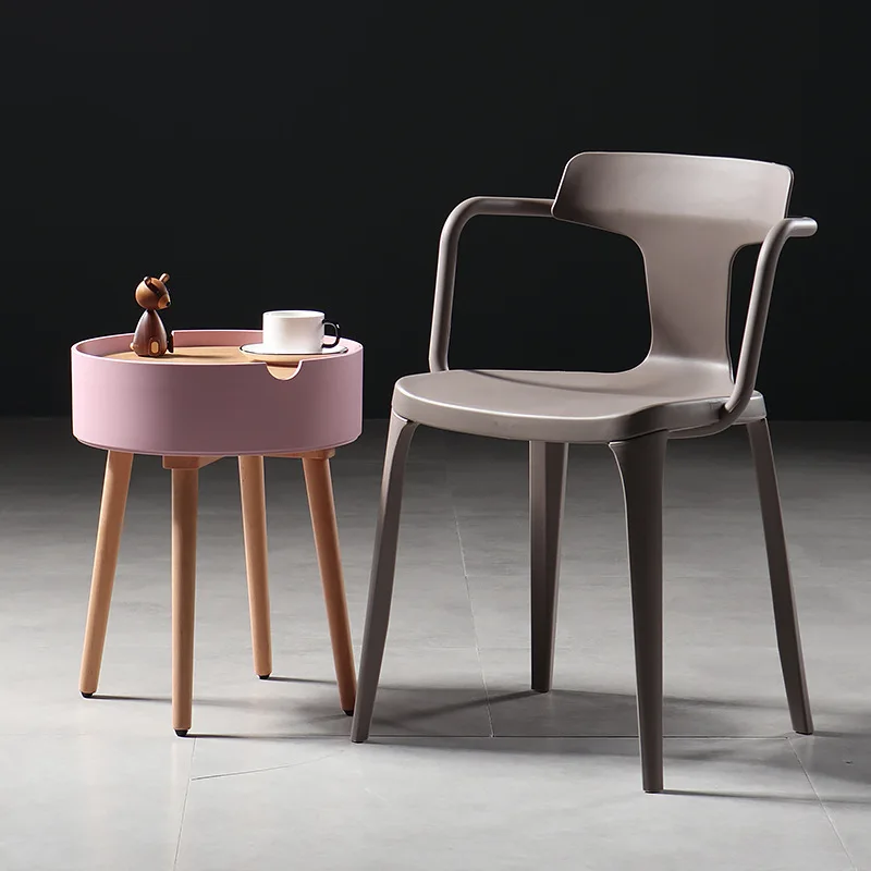 

Nordic Modern Italian Dining Chairs Commercial Plastic Waiting Vanity Chairs Hotel Makeup Cafe Sillas Cocina Home Furniture