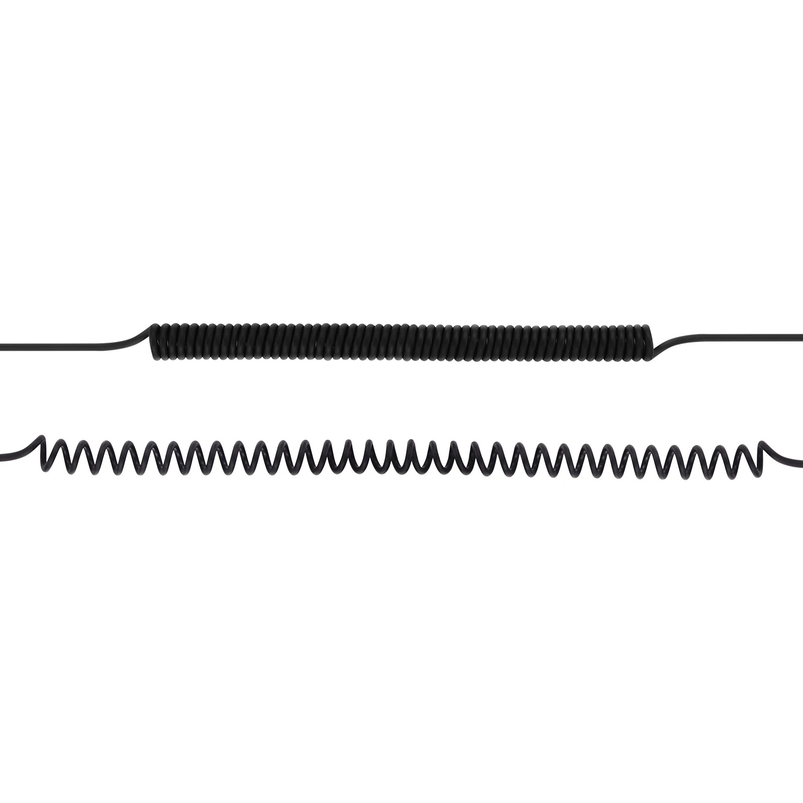 3.5mm Police Listen Only Earpiece with Clear Acoustic Coil Tube for Two Way Radio, Radio Speaker Mic(2 Pack)