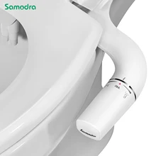 SAMODRA Right/Left Hand Toitet Bidet Sprayer Non-Electric Dual Nozzle Bidet Toilet Seat Hygienic Shower For Bathroom Accessories