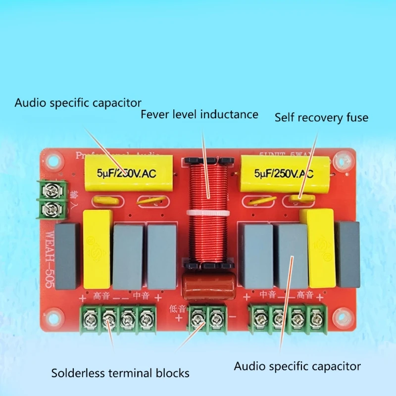 Плата динамика 250 5-полосный делитель частоты