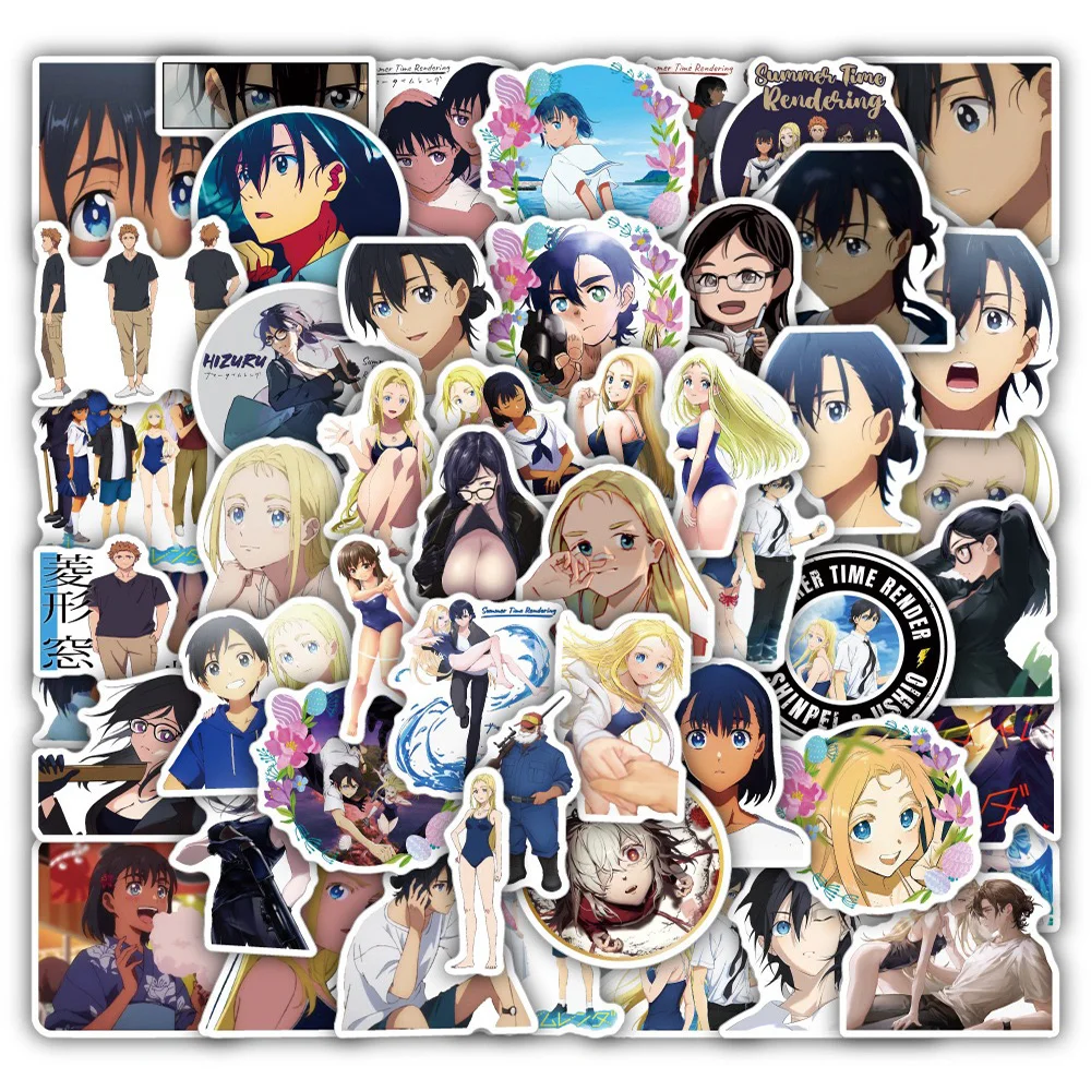 

10/30/50 шт. летняя картинка аниме стикеры DIY для телефона ноутбука багажа наклейки для детей