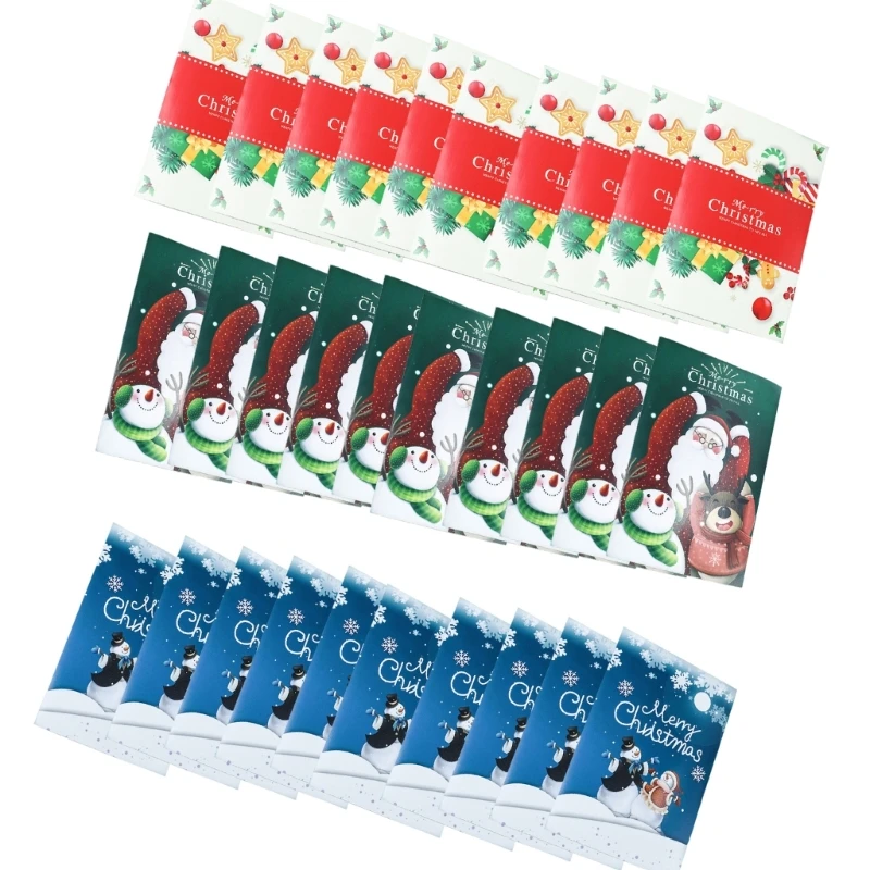 Новый набор рождественских поздравительных открыток к 2024 году с тематическим