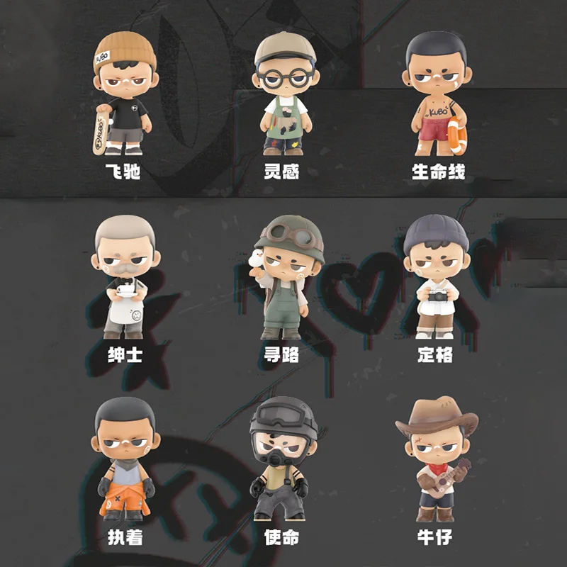 

In Stock Popmart Kubo Walks Of Life Serier Blind Box Fashion Figure Freeshipping Ins Hot Item Mystery Box Birthday Gift For Fri