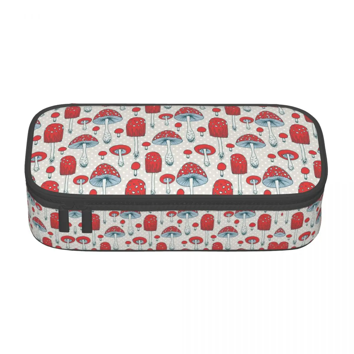 Индивидуальные психоделические Волшебные Цветы чехлы для карандашей с грибами