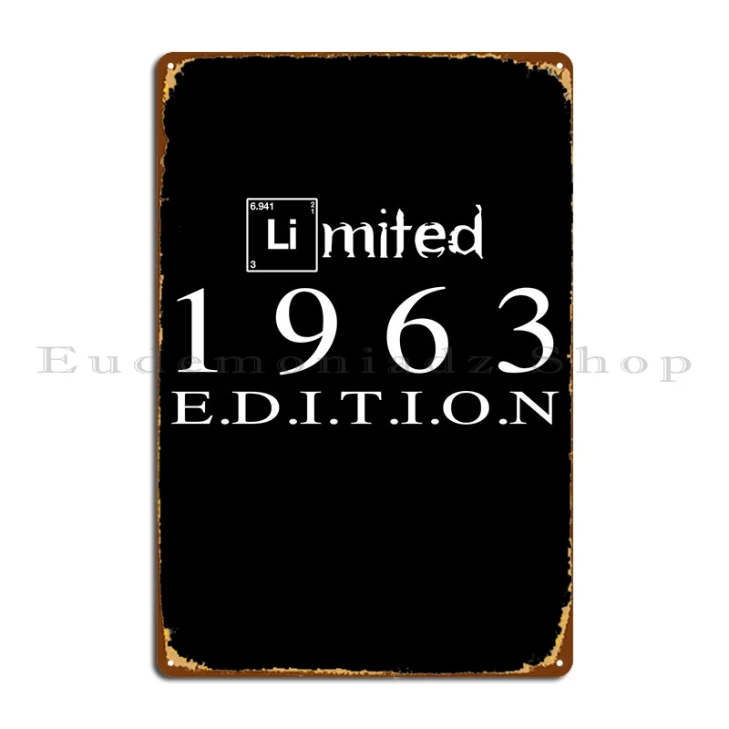 

Ограниченный Выпуск 1963, металлический знак, плакат, клубный Настенный декор, настенная роспись, жестяной знак, плакат