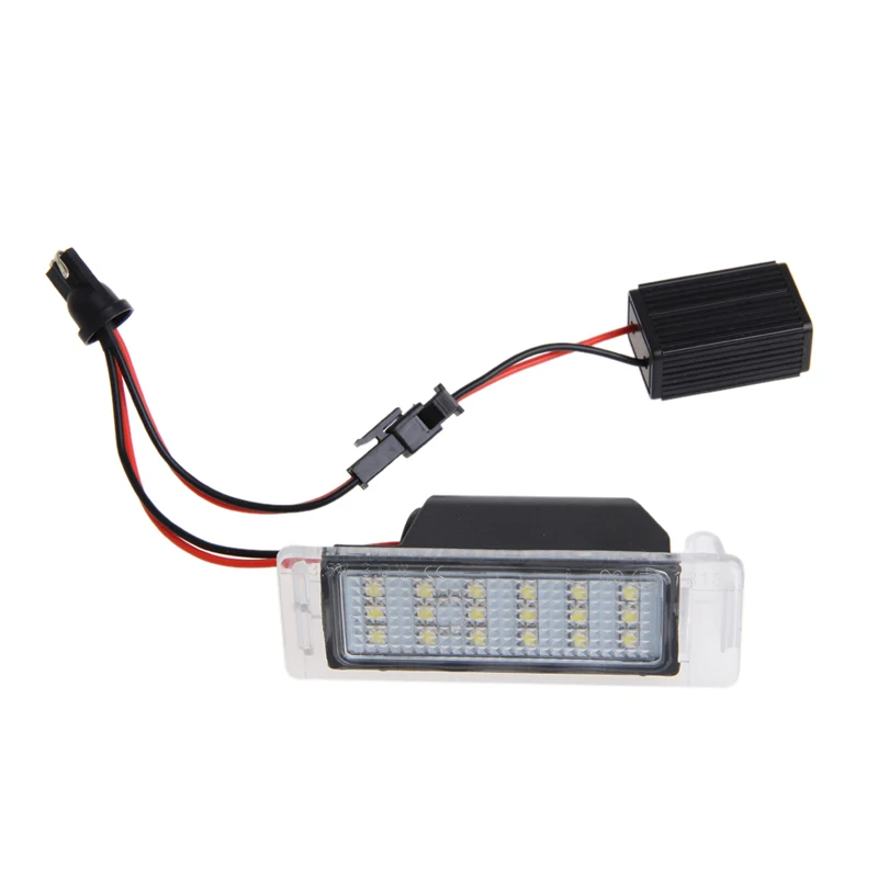

2Pcs 12V LED Number License Plate Light Lamp