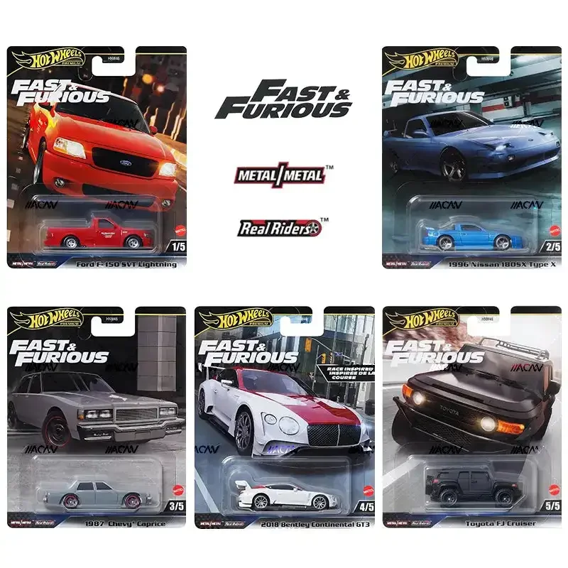 Mattel Hot Wheels Premium 2024 Fast & Furious — коллекция Mix 4