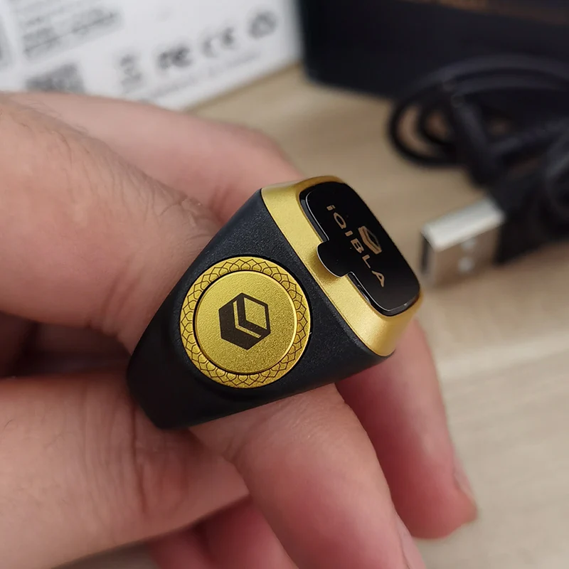 

22mm 2022 IQibla Zikr Counter Smart Ring Tasbih Prayer Time Reminder for Muslims Tasbeeh Tally Counter for Women 18mm Men 20mm