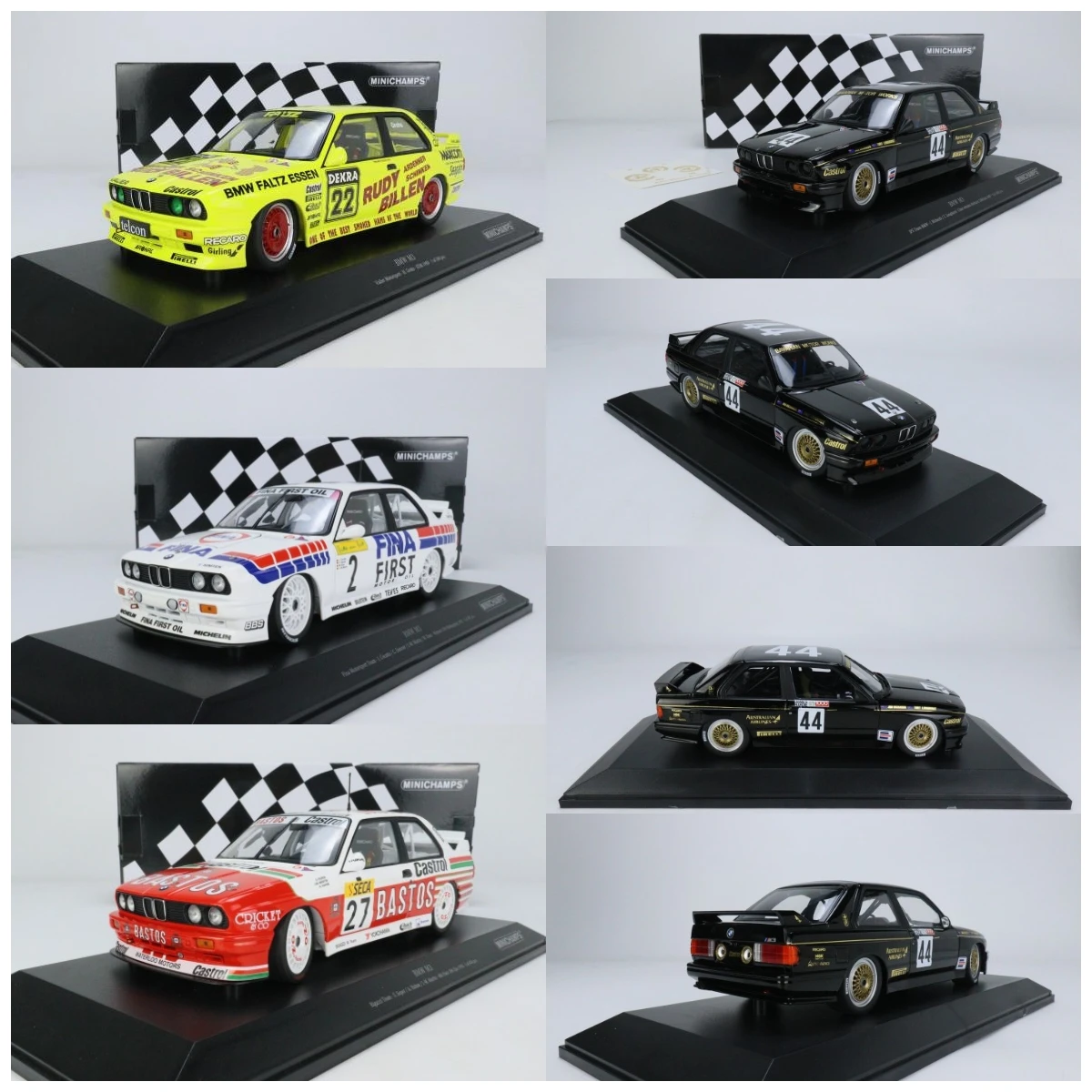

Minichamps 1:18 BMW M3 E30 1989-1992 Limited Edition Resin Metal Static Car Model Toy Gift