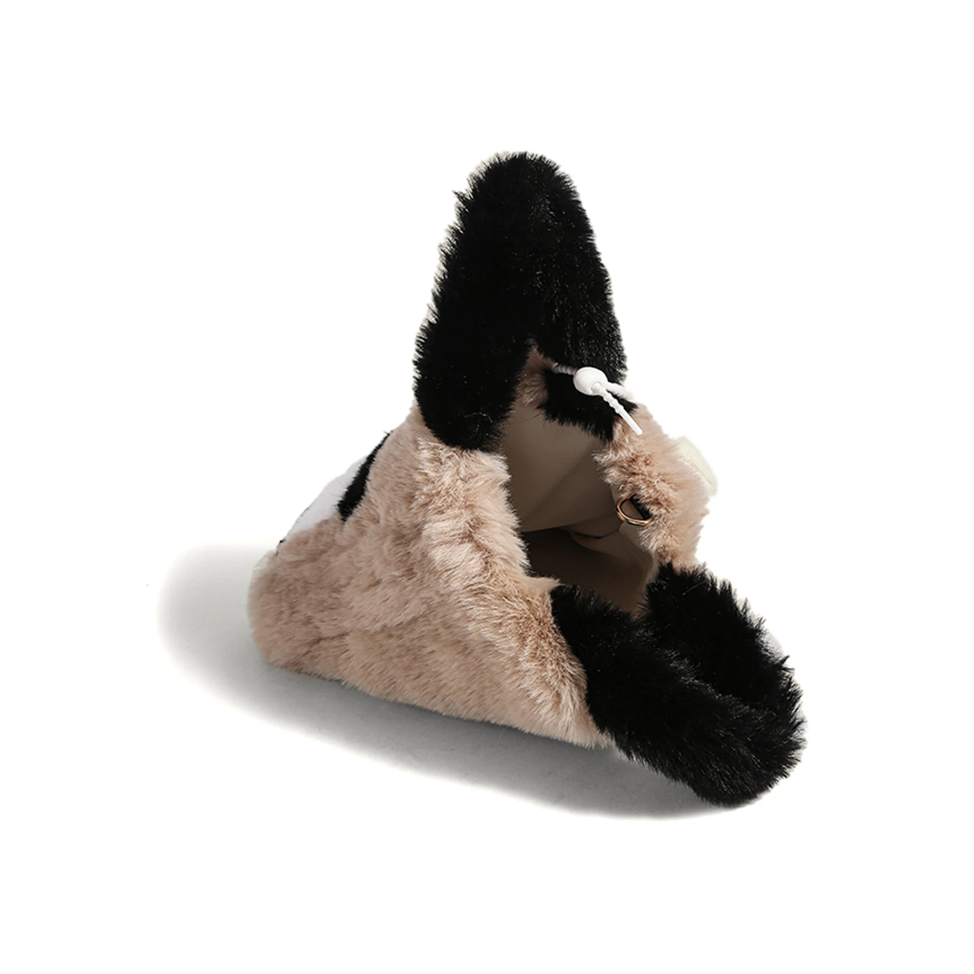 MABULA пушистая милая сумка через плечо с пандой большая вместительная сумка-ведро