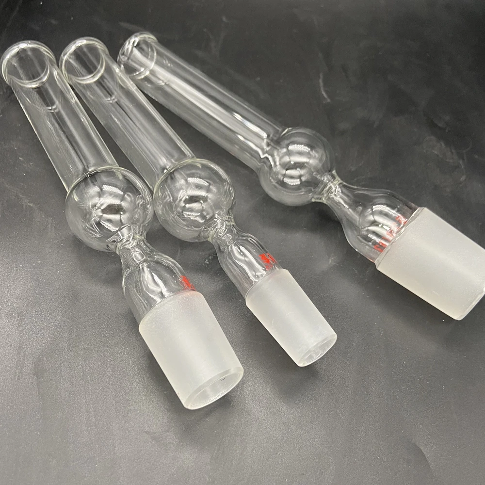 

1Pc/Lot Straight Drying Glass Tube Adapter With 14/23 19/26 24/29 29/32 Male Joint Laboratory Glassware