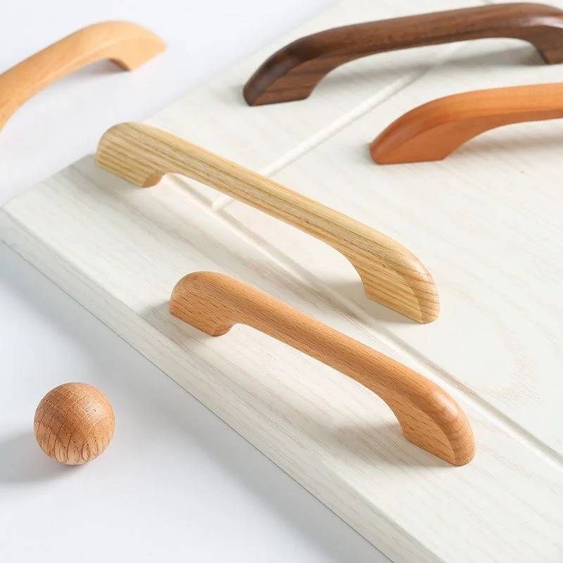 

Японская простая ручка для выдвижных ящиков, дверь шкафа из бревен, ручка из массива дерева, скандинавский шкаф, шкаф для обуви, искусственн...