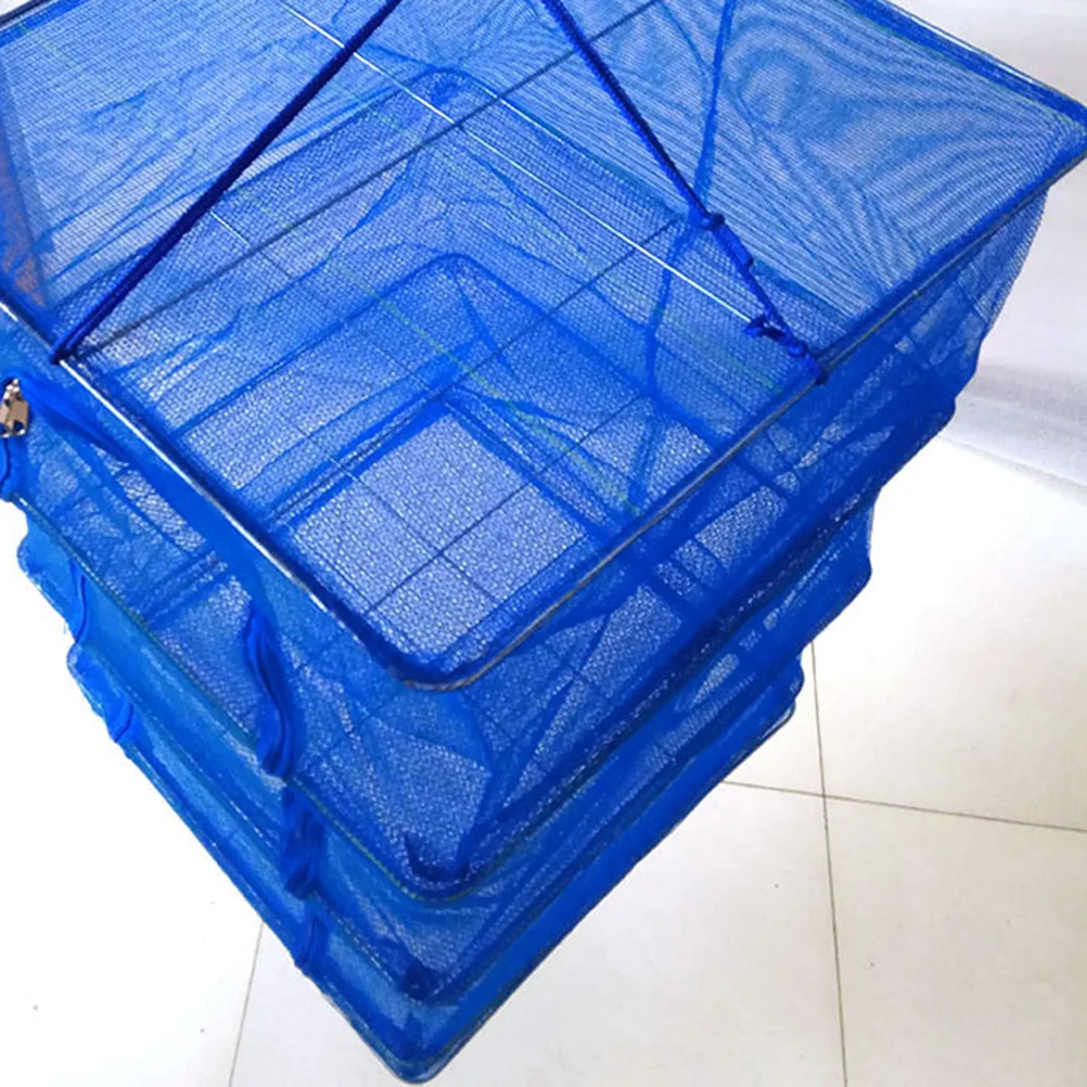 

Drying Rack Net 3 Layer Dryer Mesh Hanging Dryer Rack for Tea Dehydrator Blue