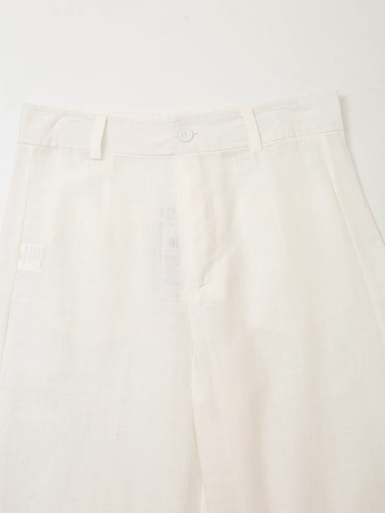 XNWMNZ женская мода 2024 брюки с вышивкой женские универсальные в стиле ретро со