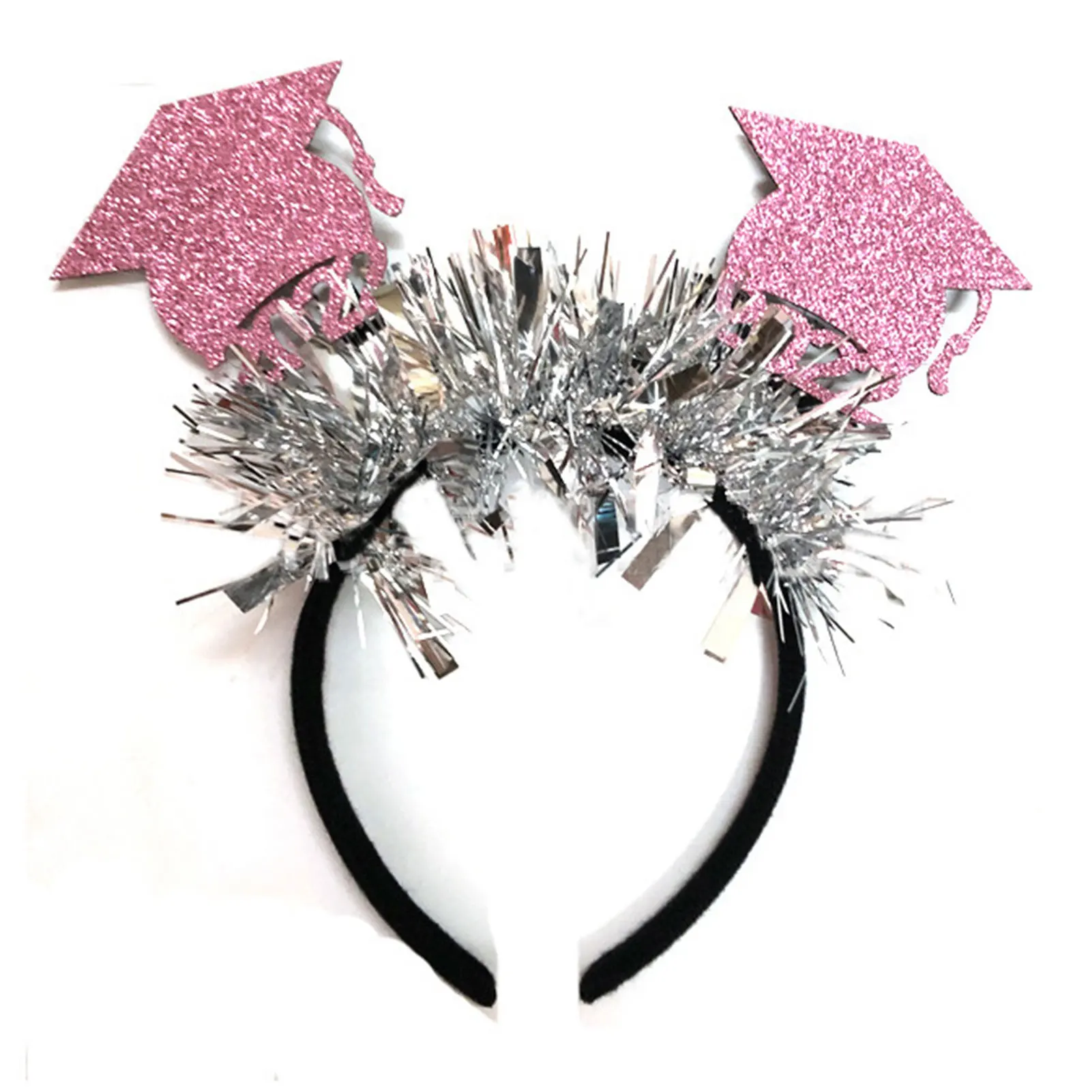 

Graduation Hat Headband For Celebrate Graduate Party Supplies With Tassel