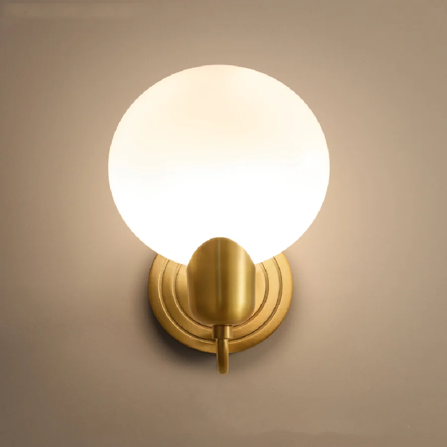 

Декоративный настенный светильник, светодиодный комнатный креативный светильник золотистого и медного цвета для гостиной, коридора, прикр...