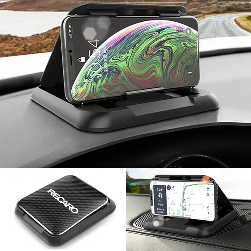 Автомобильная подставка для GPS навигатора силиконовая адсорбционная