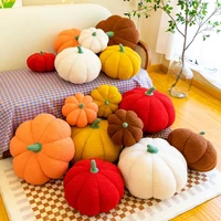 25 45cm pumpkin plush toy soft and cute pumpkins pillow dolls cartoon kawaii home decoration birthday gifts for children girls