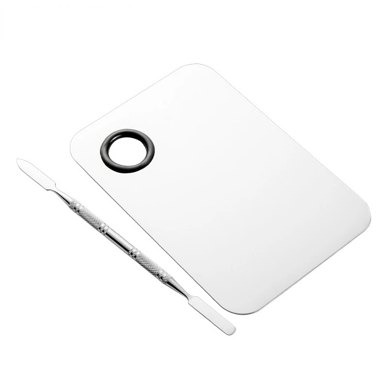 Акриловая палитра для макияжа квадратная профессиональная ногтей