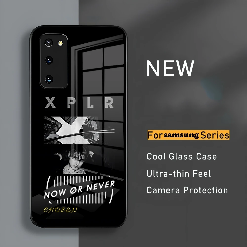 Чехол Sam And Colby для Samsung S 24 Ultra Plus 23 22 21 20 A 34 54 53 Note20 Pearlescent M New 2024 Glass Co