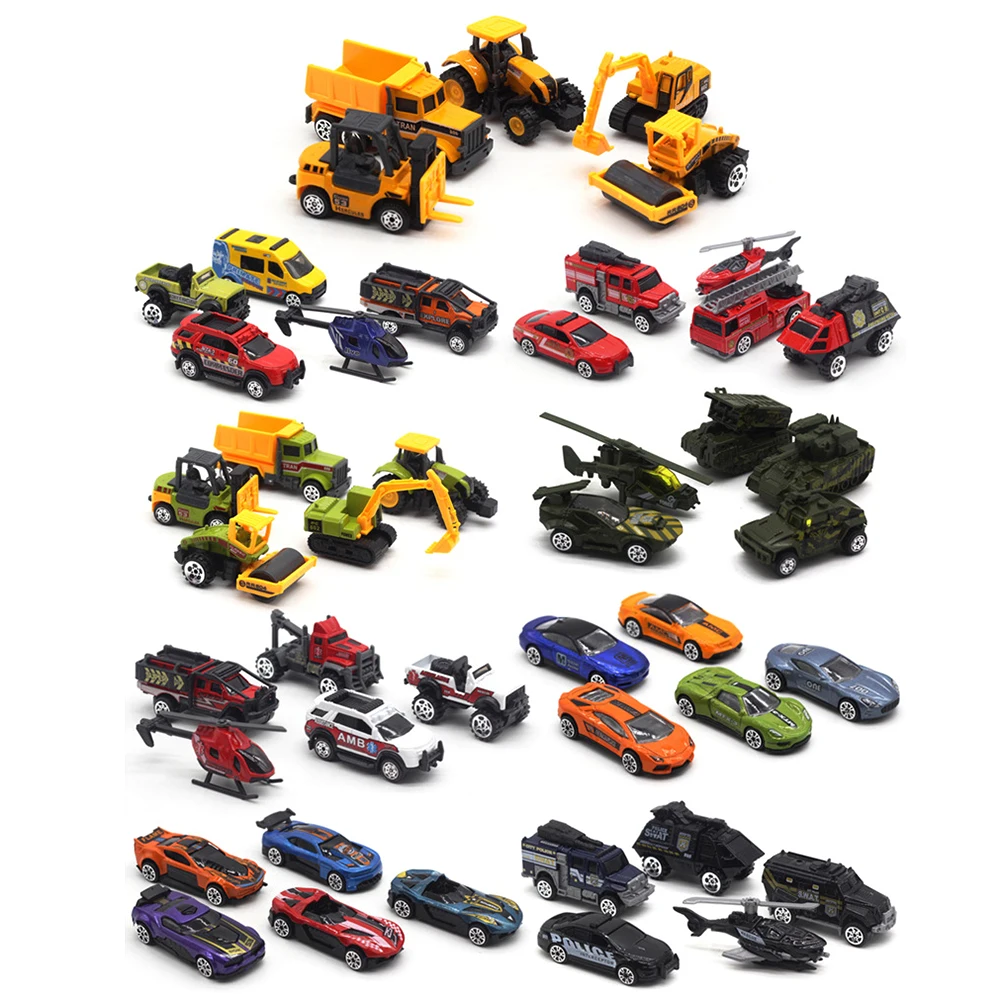 Модель детского грузовика из сплава под давлением Инженерная модель Инерционная