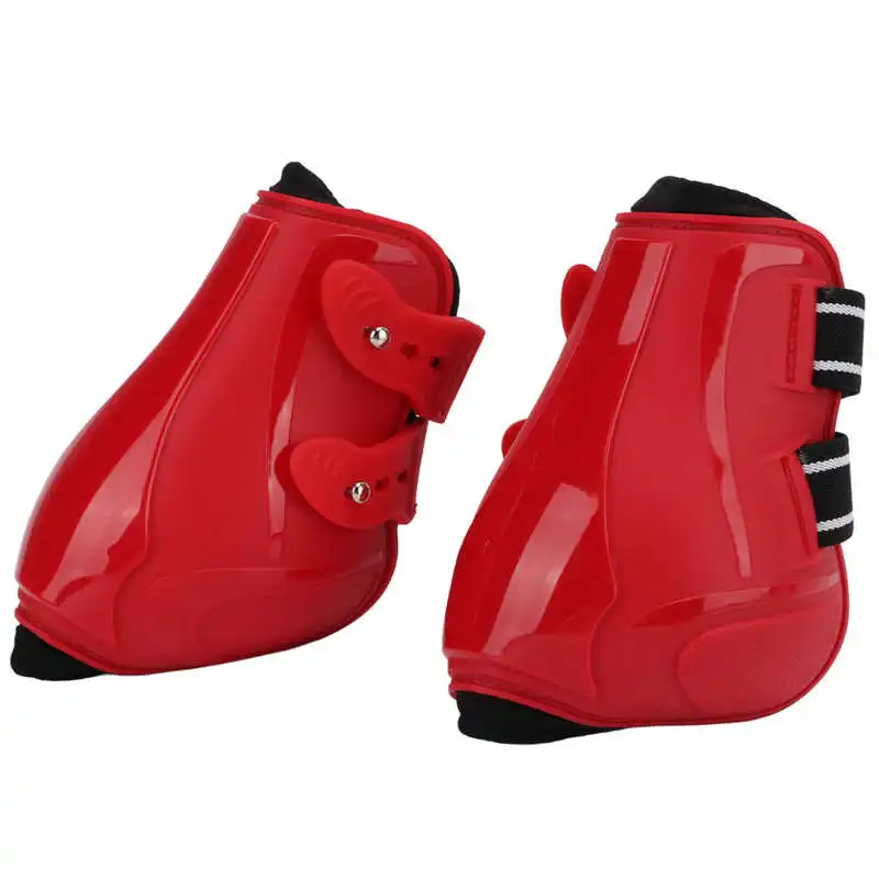 

Horse Tendon Boots PU + Neoprene Horse Leg Guards for Provide Support for Horse Legs Protection