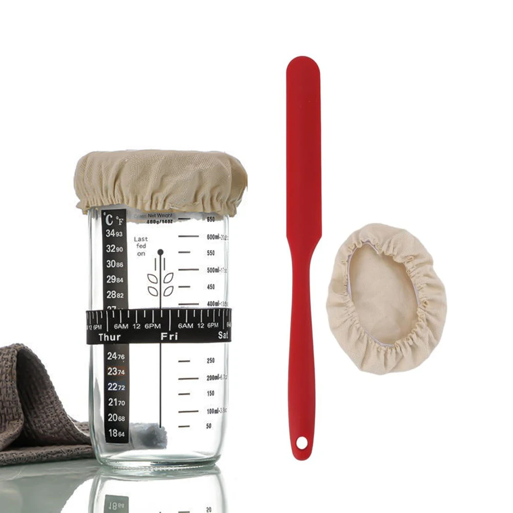 Комплект для выпечки хлеба sourтеста легкая ферментация 24 дюйма со скребком