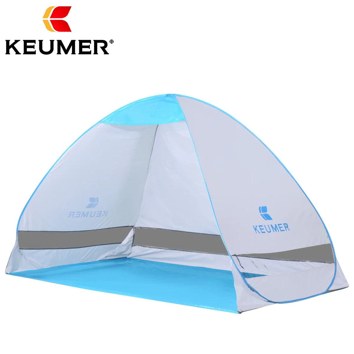 Keumer 2022 New Ultra Light Outdoor Instant Pop-up Beach Tent for 2-3 Person UV Protection Waterproof Recreation Tourist Tents - купить по