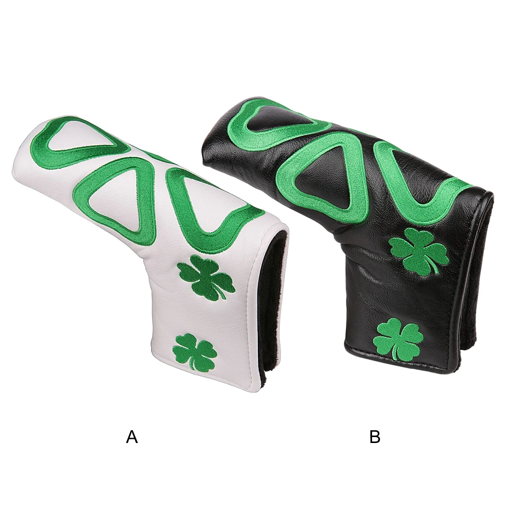 

Fashionable Waterproof Golfball Club Head Covers For Putter Surface Of High-end PU Is Waterproof