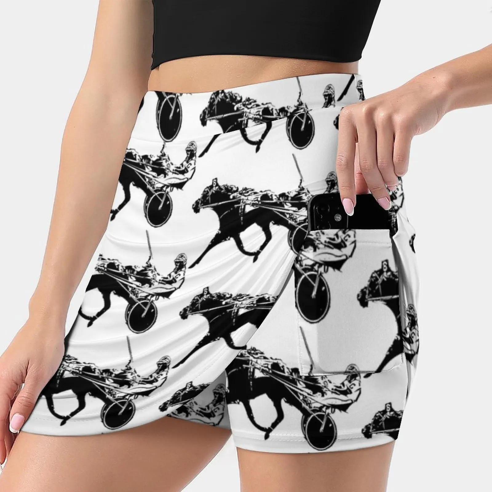 

Harness Horse Racing Women's skirt Aesthetic skirts New Fashion Short Skirts Horse Racing Horse Racing Harness Racing