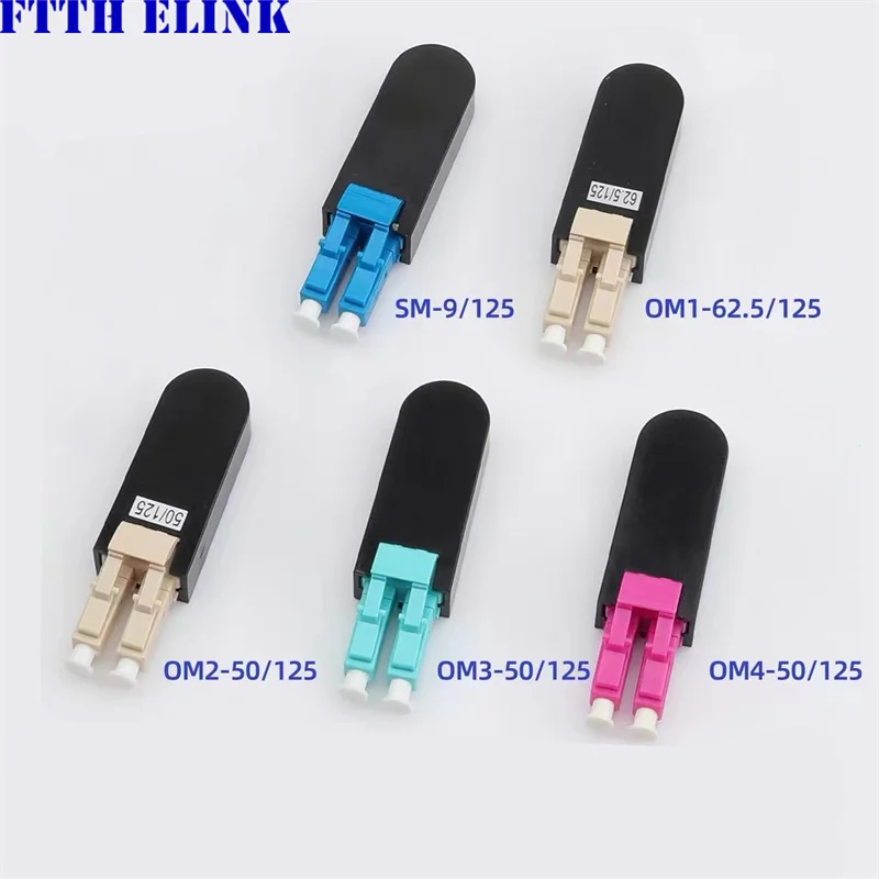 5 PCS LC fiber loopback duplex UPC APC SM OM1 OM2 OM3 OM4 Optical fibre Circuitors  LC/APC DX circuitor MM free Shipping ELINK
