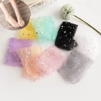 3pairs6pc fashion hand made star and moon socks tulle metallic glitter stars stockings womens starry tulle socks