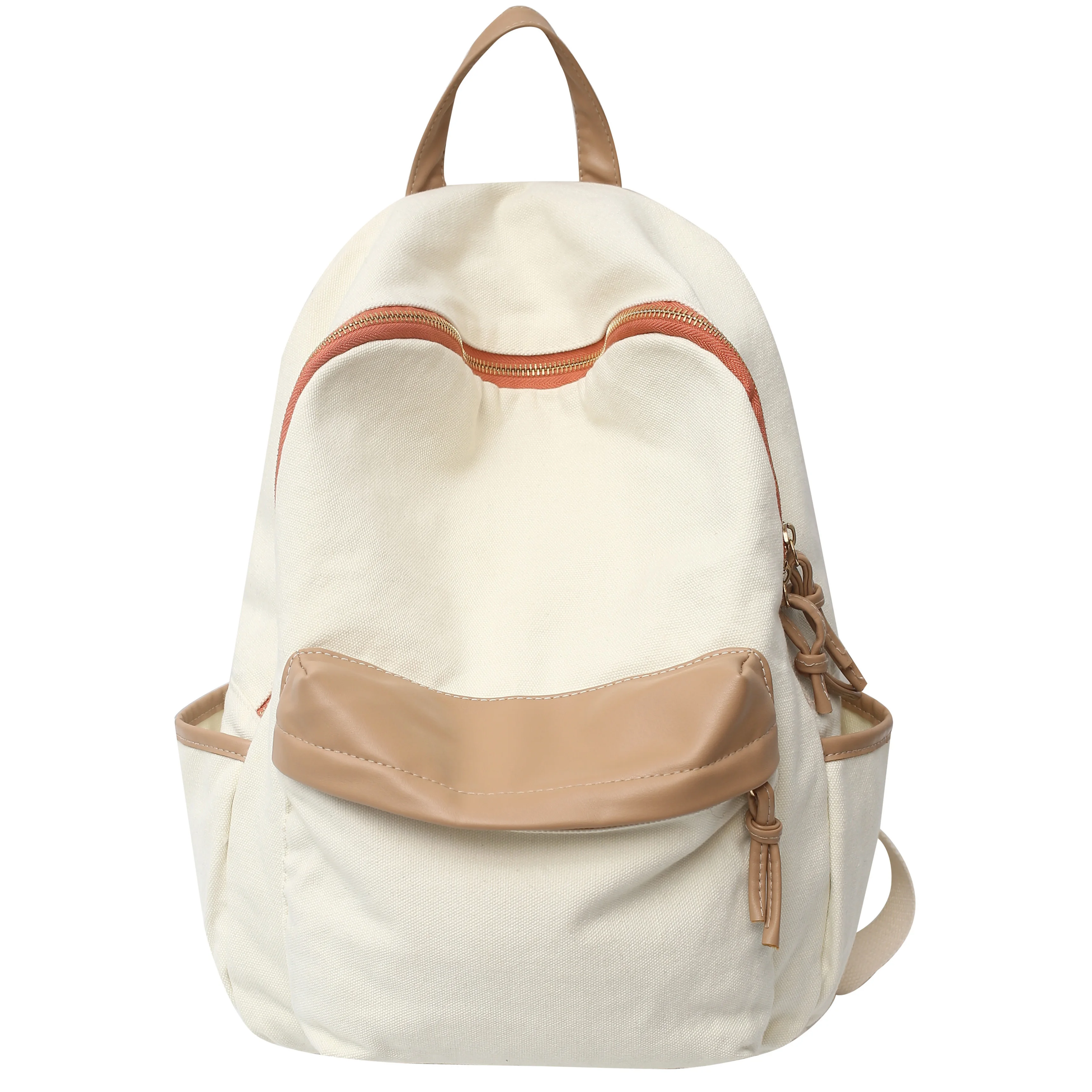 

Women 2022 Fashion Travel Simple Backpack Large Capacity Girls College Schoolbag Female Handbag High Quality Canvas Shoulder Bag