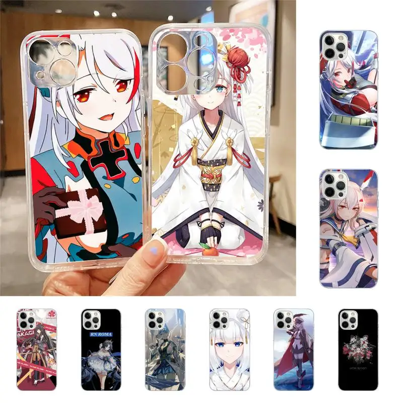 

Azur Lane Phone Case For Iphone 7 8 Plus X Xr Xs 11 12 13 Se2020 Mini Mobile Iphones 14 Pro Max Case