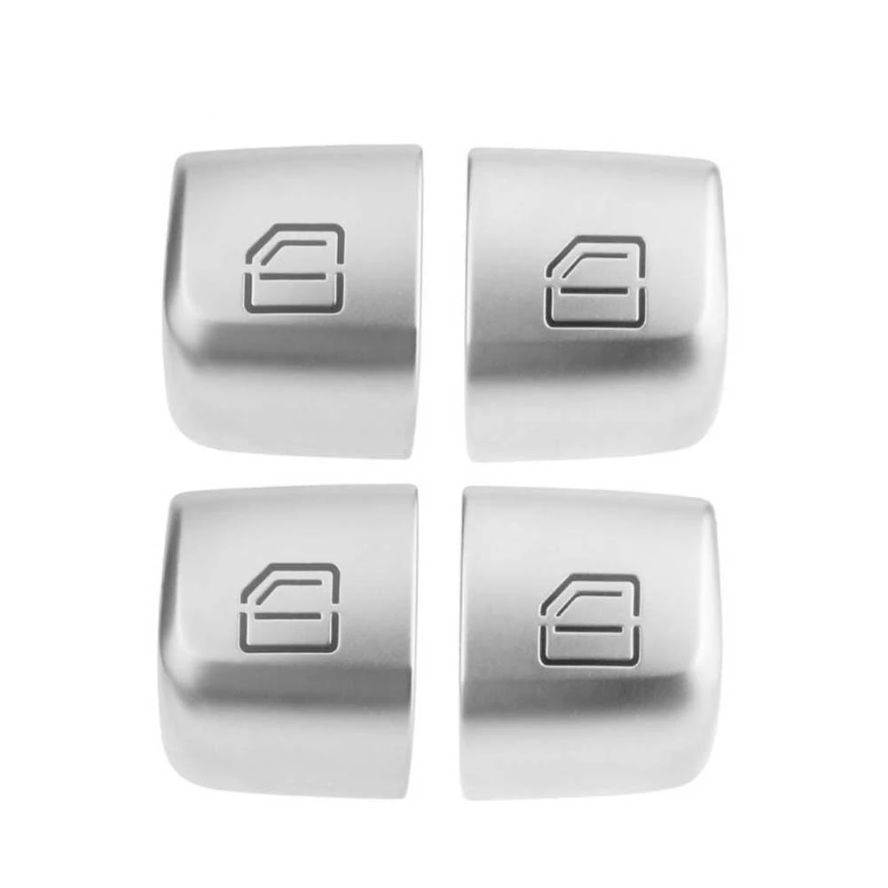 

4* Switch Repiar Cap For Mercedes GLC300 High Reliability Perfect Match SWITCH BUTTONS ABS C300 C350 Brand New