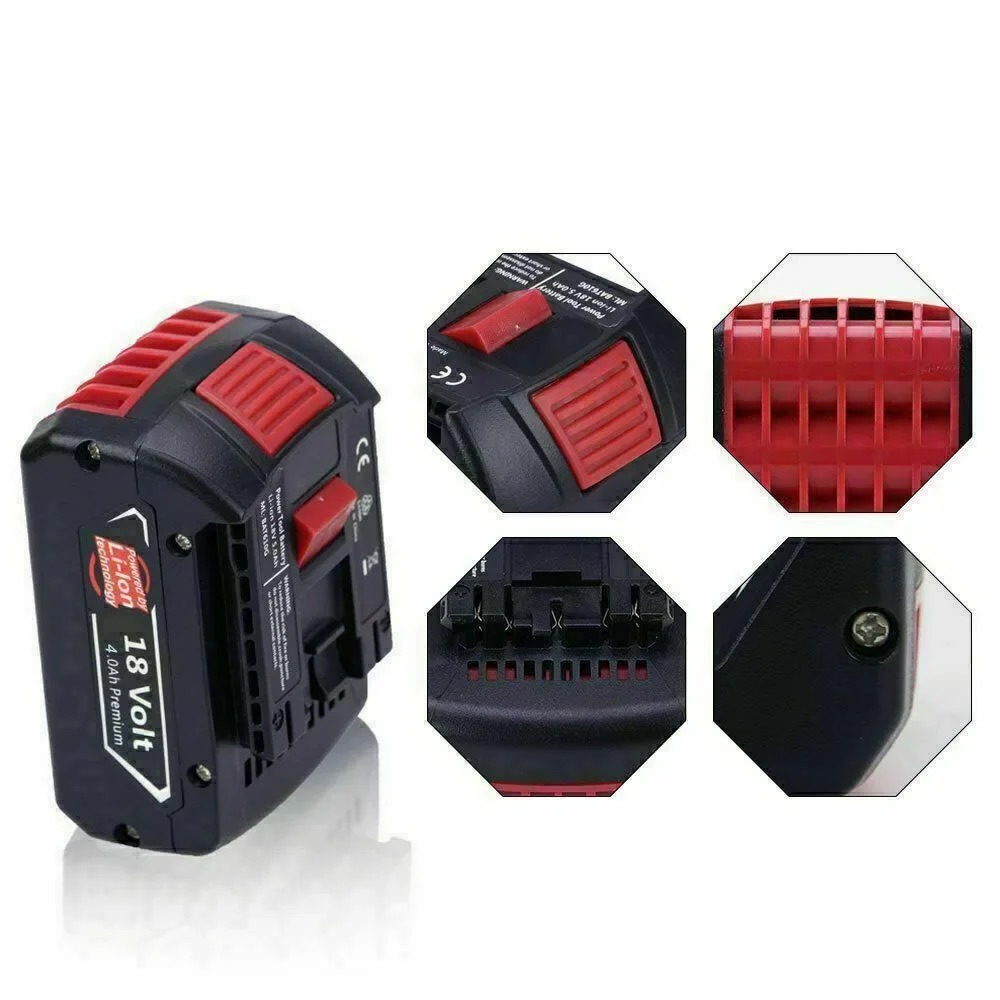 

Бесплатная доставка 18 в 4000 мАч аккумулятор для BAT618 BAT609 BAT622 BAT609G BAT618G BAT619 беспроводной Электроинструмент литий-ионный аккумулятор