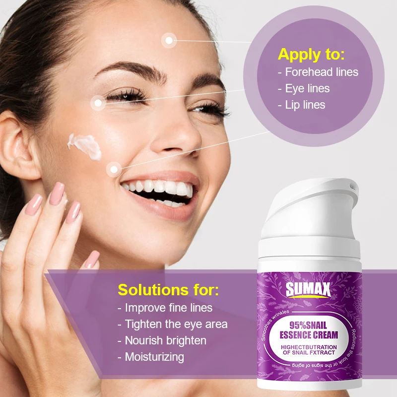 Sumax 95% крем с эссенцией для ногтей лифтинг- и укрепляющий лица отбеливающий