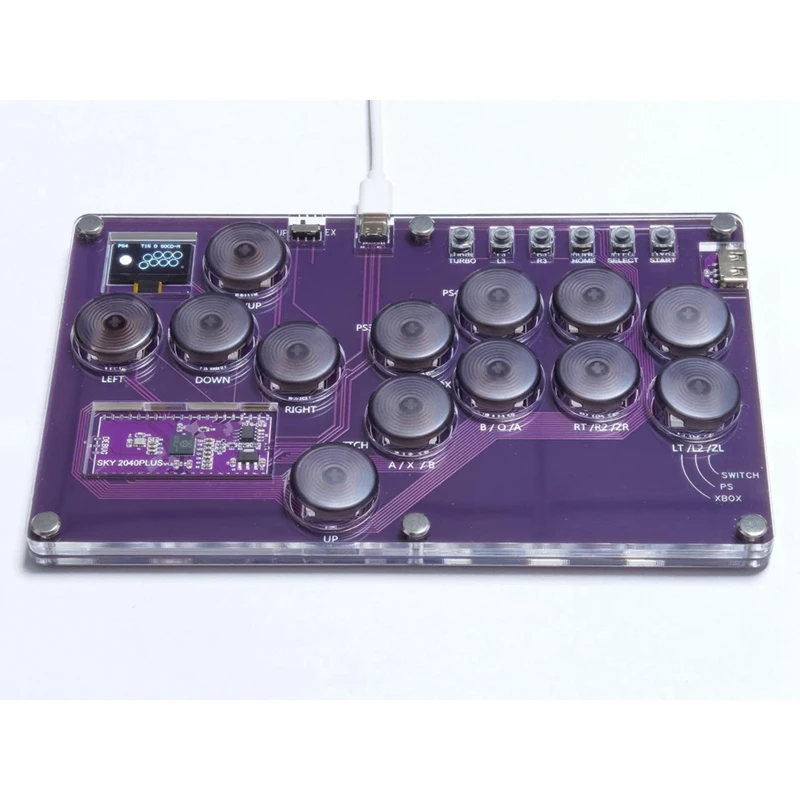 Тренировочный джойстик тройной с возможностью горячей замены рандомная