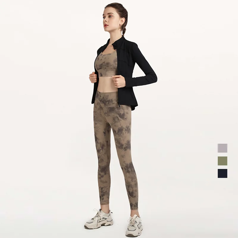 Топ для йоги с вырезом большого пальца длинным рукавом тренажерного зала