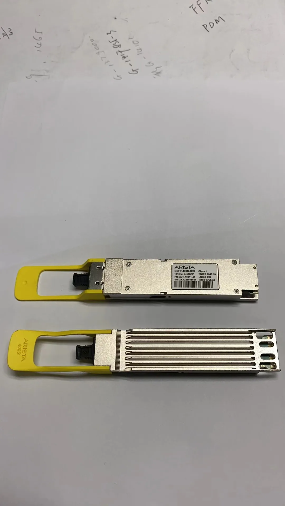 Arista Network OSFP-400G-DR4 Original 4x100GBASE DR SMF OSFP 400G DR4 1310nm 500m MPO-12 оптический трансивер