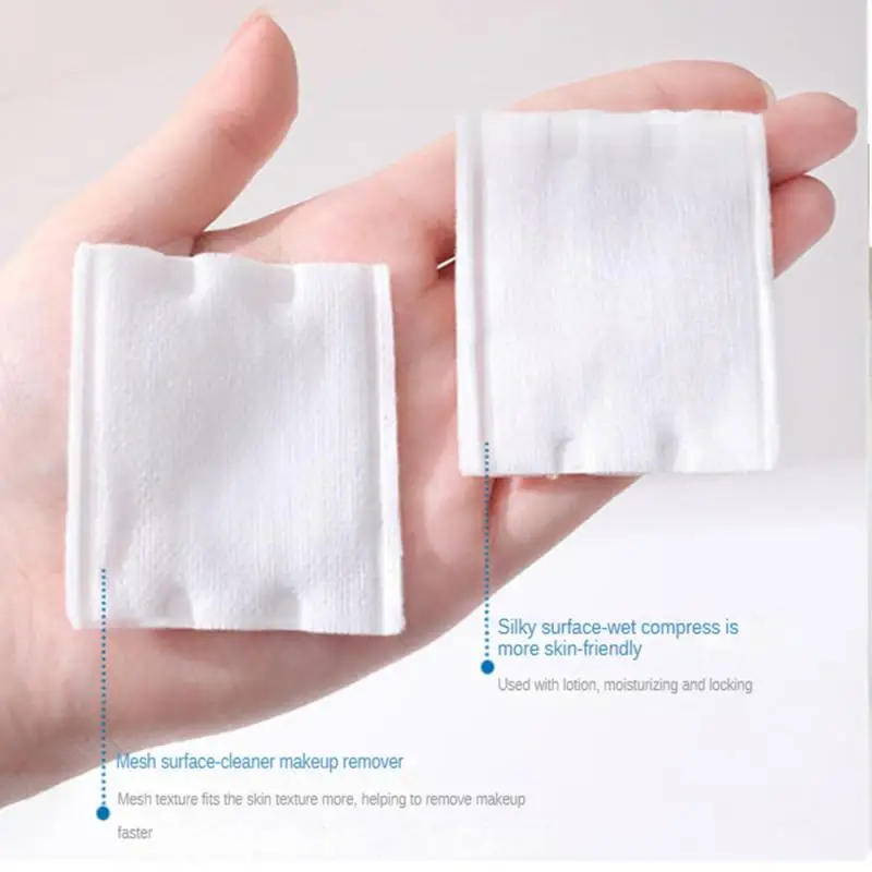 

Disposable Makeup Cotton Wipes Soft Makeup Remover Pads Ultrathin Facial Cleansing Paper Wipe Make Up Tool