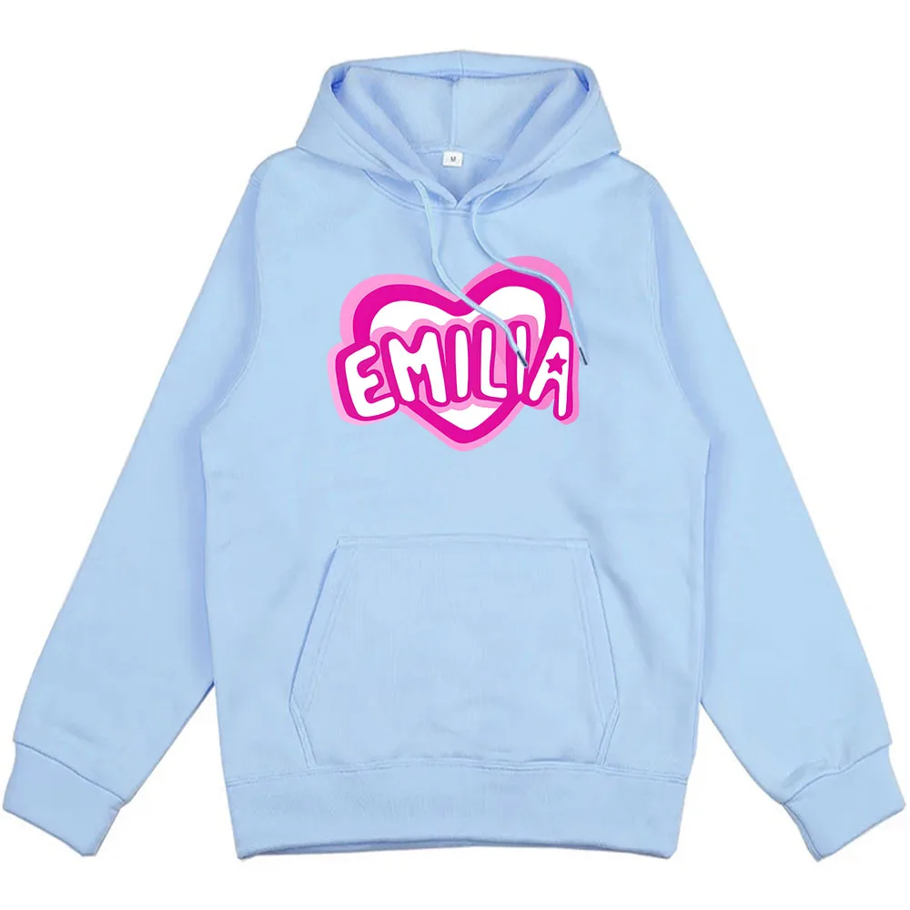 Мужская зимняя толстовка с капюшоном и принтом в виде сердечек