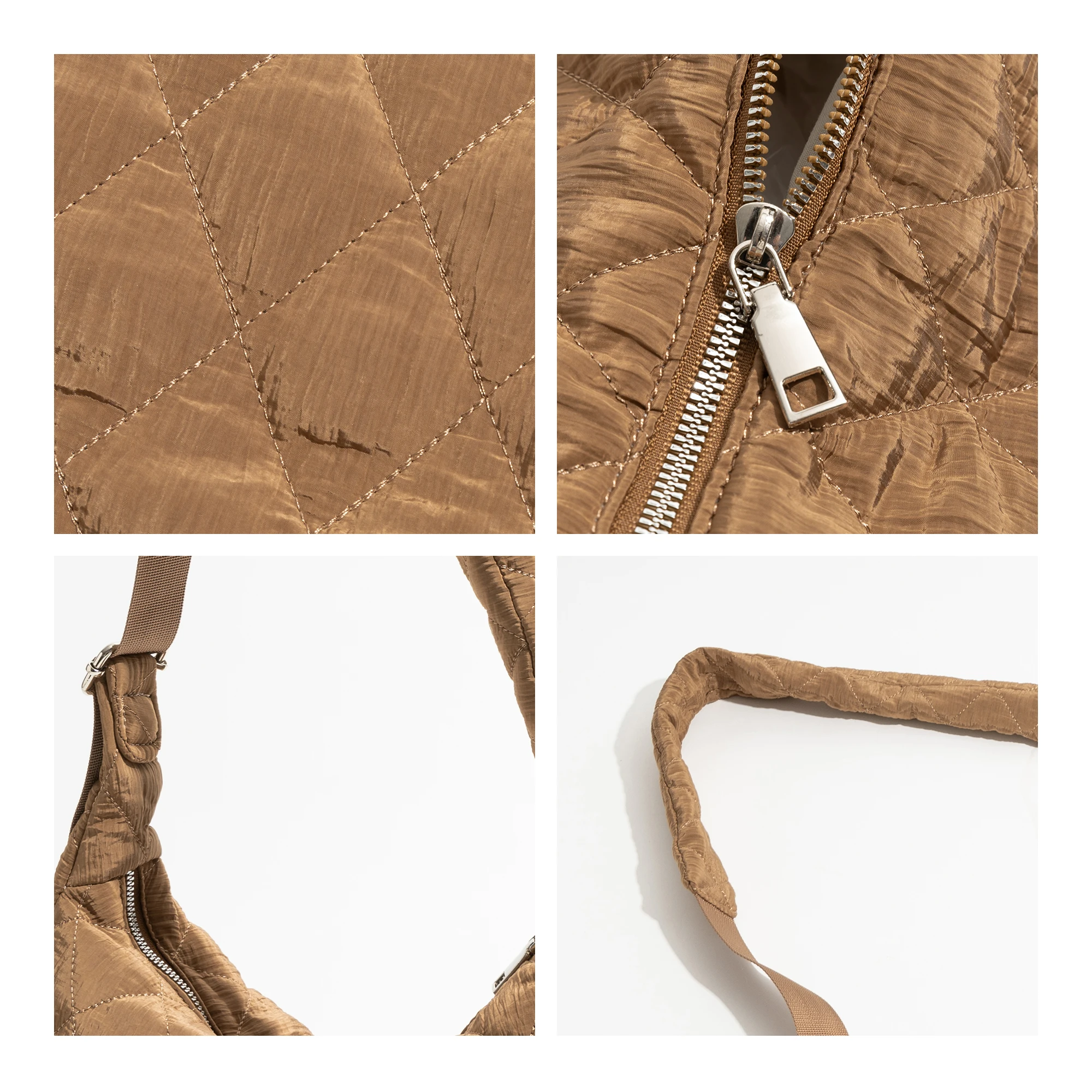 Женская мягкая сумка MABULA модная Однотонная легкая сумочка для телефона простая